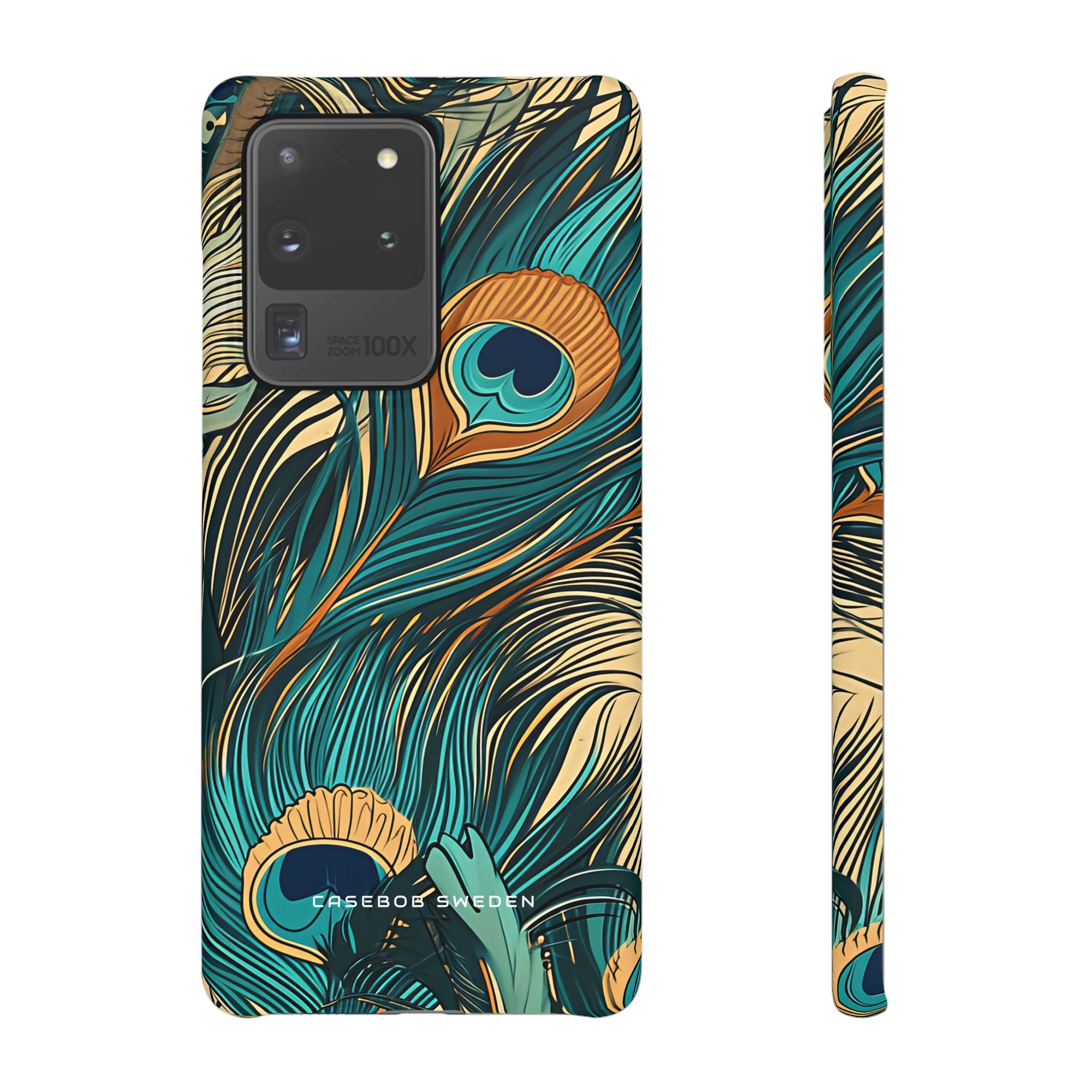 Art Nouveau Peacock Elegance Samsung S20 - Slim Phone Case