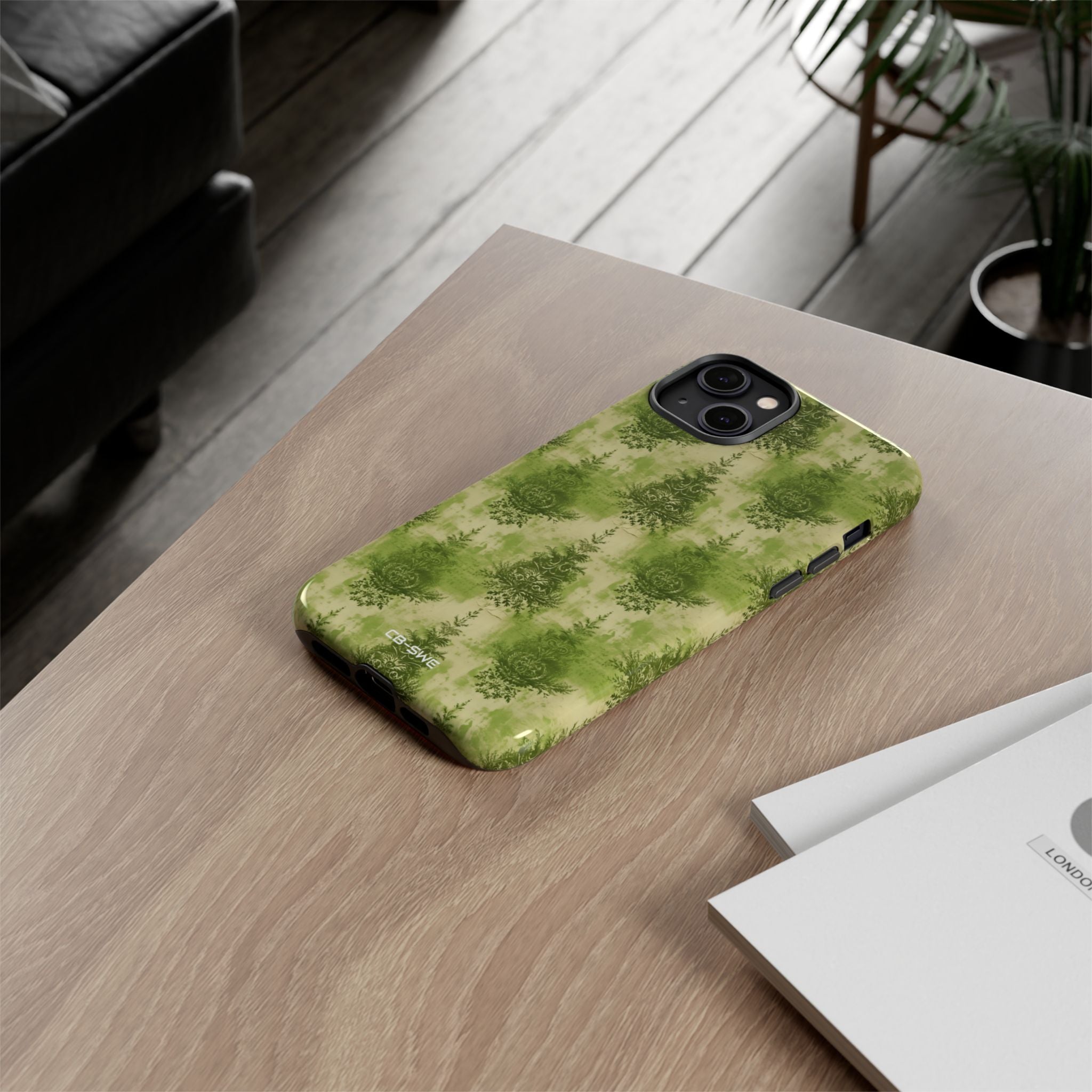 Green Leaves Whisper - iPhone Case