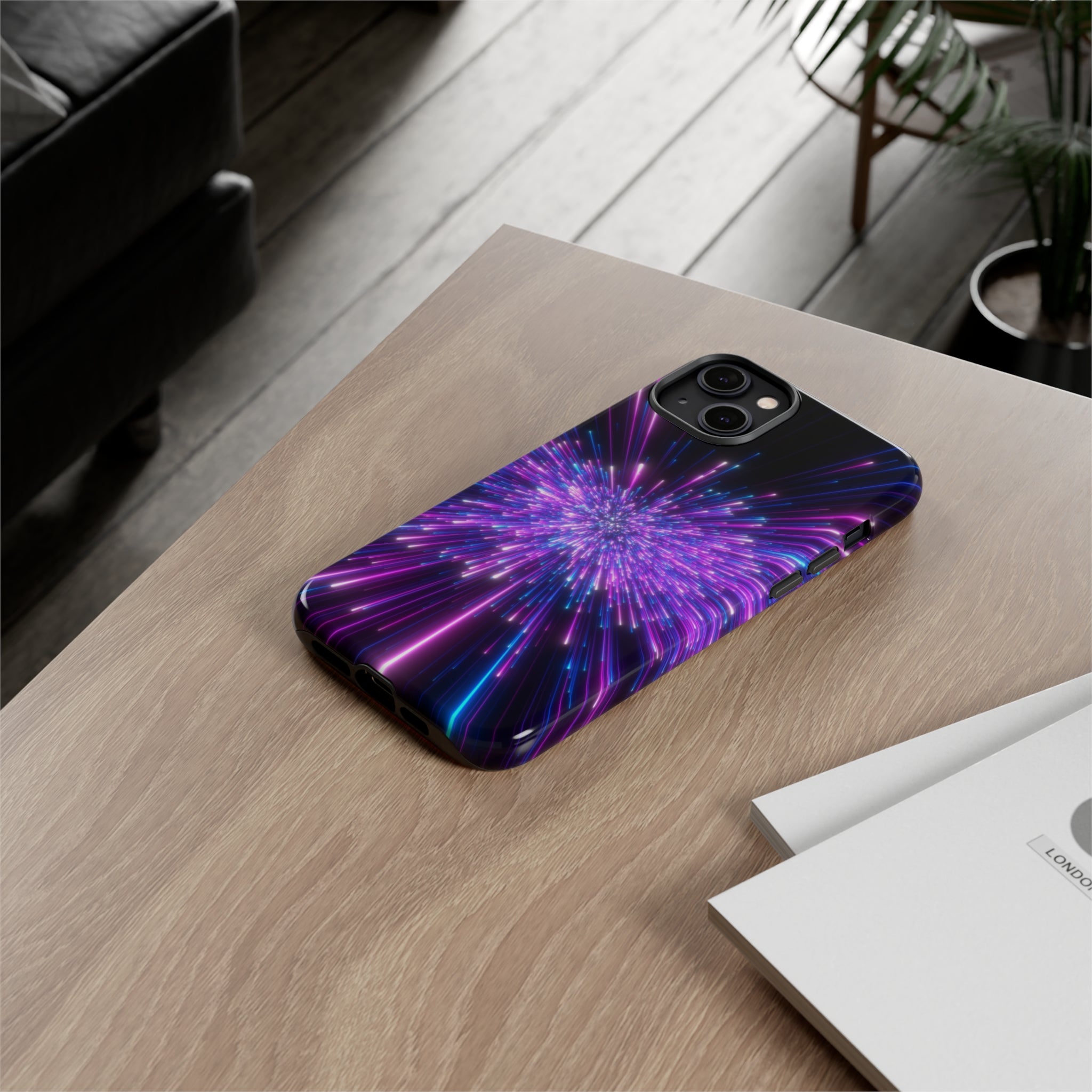 Speed of light in Galaxy iPhone Case (Protective) Phone Case