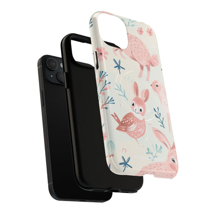 Pastel Whimsical Nature - Tough + MagSafe® iPhone 15 Phone Case