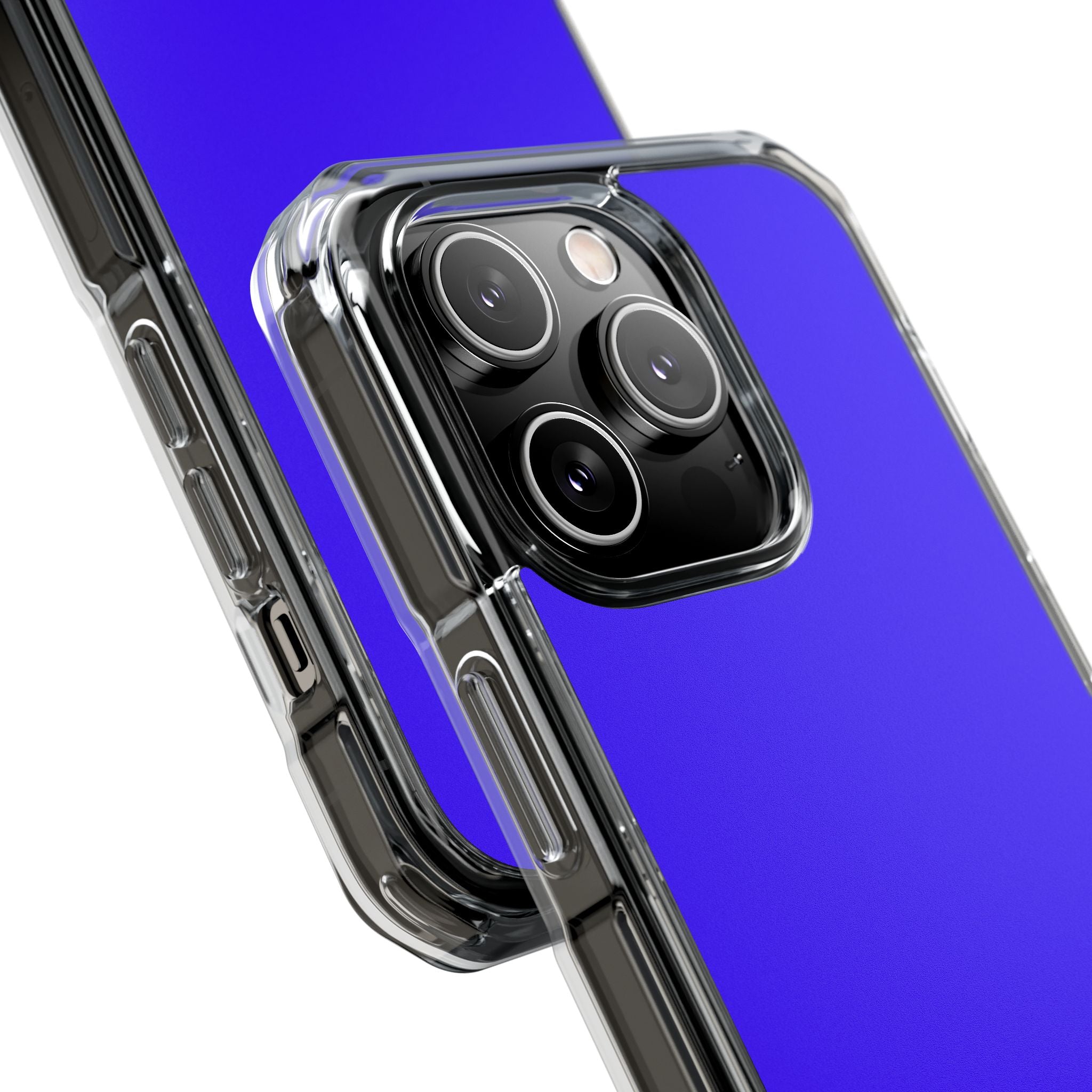 Ultramarine Blue - Clear Impact Case for iPhone