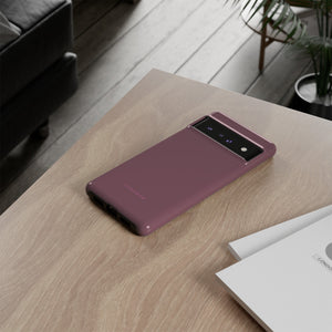 Mauve Taupe - Protective Phone Case