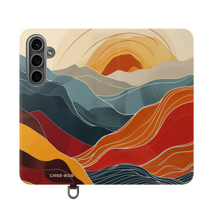 Crimson Hills - Samsung S24 Plus - Lompakkokotelo