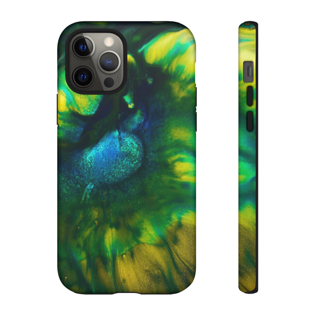 Dragon Eye Ink Art iPhone Case (Protective) iPhone 12 Pro Matte Phone Case