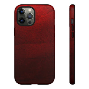 Grunge Red - Protective Phone Case