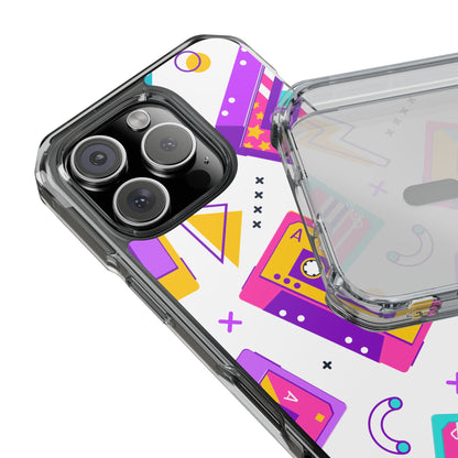 Retro Cassette Chaos iPhone Case - Impact