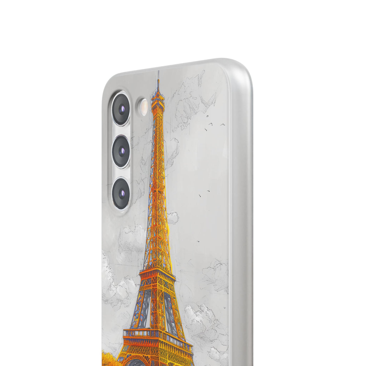 Autumnal Parisian Glow | Flexible Phone Case for Samsung Galaxy