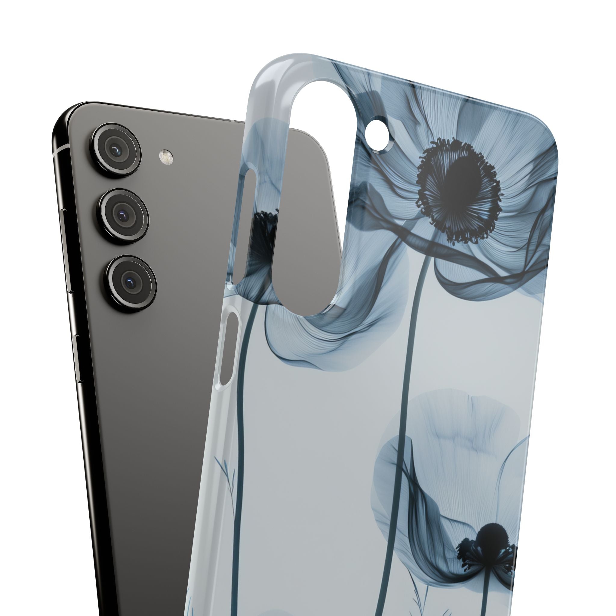 Ethereal X-Ray Flowers Samsung S23 - Slim Phone Case