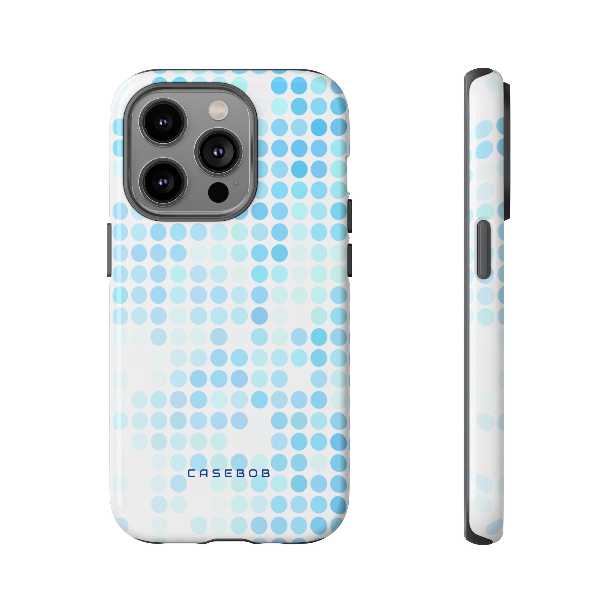 Blue Pixels - Protective Phone Case