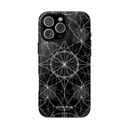 Radiant Petal Orbit iPhone 16 Pro Max Case - Tough+