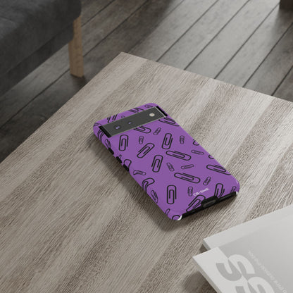Paperclips Dance Playfully - Google Pixel Case