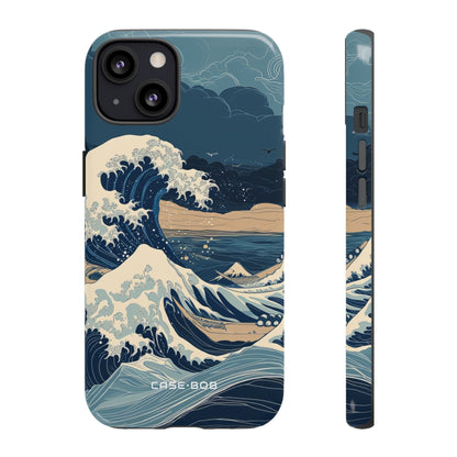 Cresting Blue Wave iPhone 13 Case - Tough