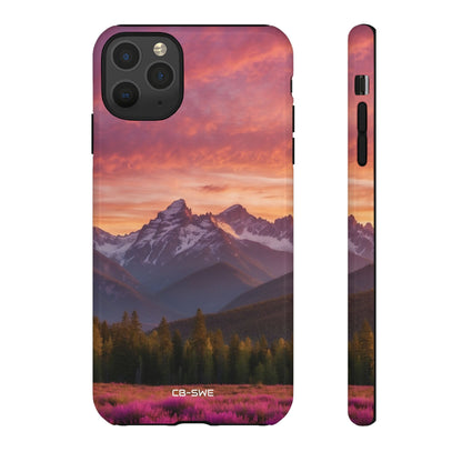 Mountain Peaks Glow - iPhone Case
