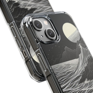 Moonlit Serenity - Phone Case for iPhone (Clear Impact - Magnetic)