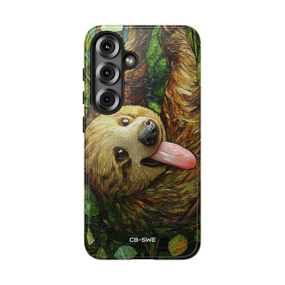 Sloth Hangs Playfully - Samsung Case