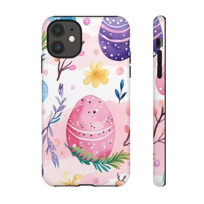 Easter Eggs Blooming - iPhone Case