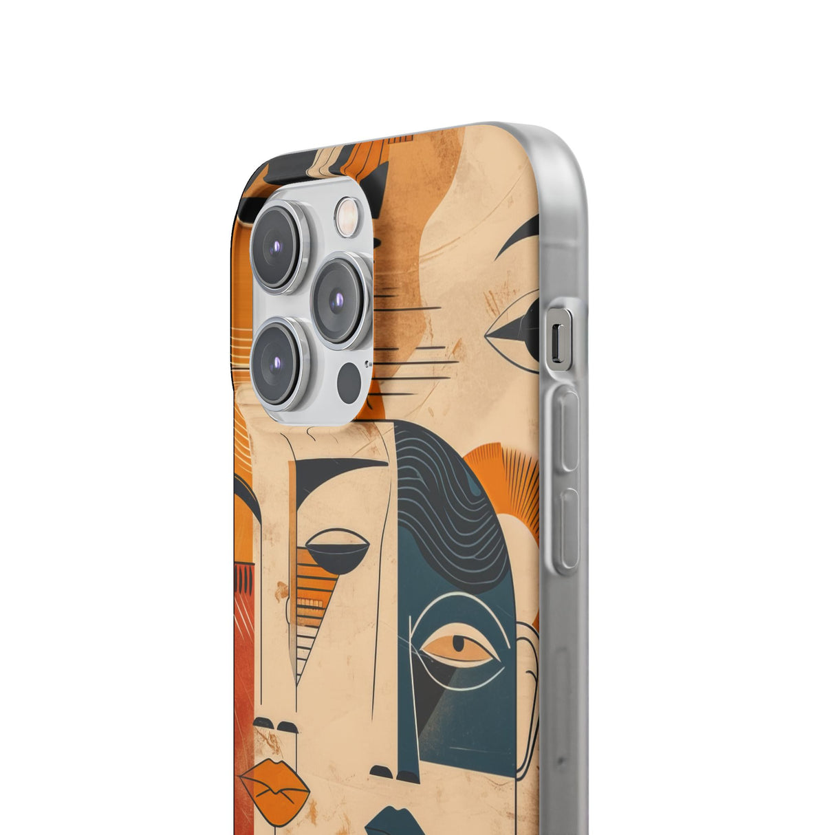 Cubist Introspection | Flexible Phone Case for iPhone