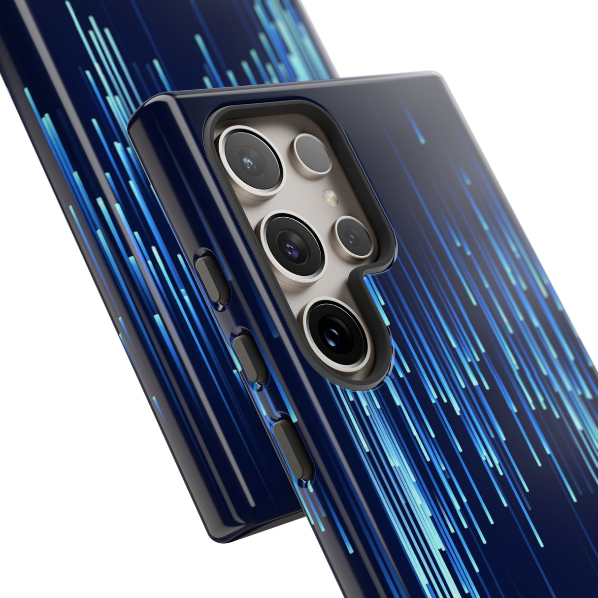 Blue Matrix - Protective Phone Case