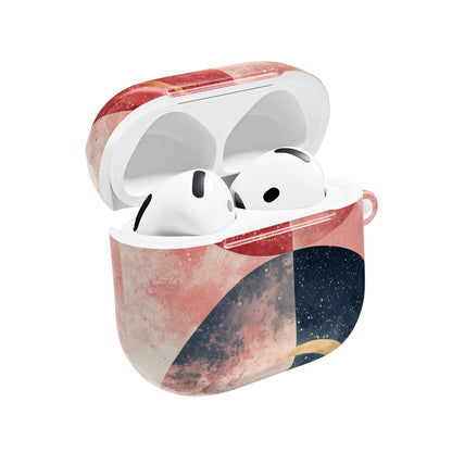 Golden Crescents Crimson - AirPods Case