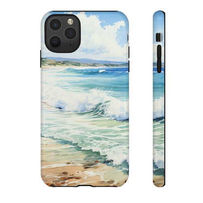 Serene Coastal Watercolors - iPhone Case