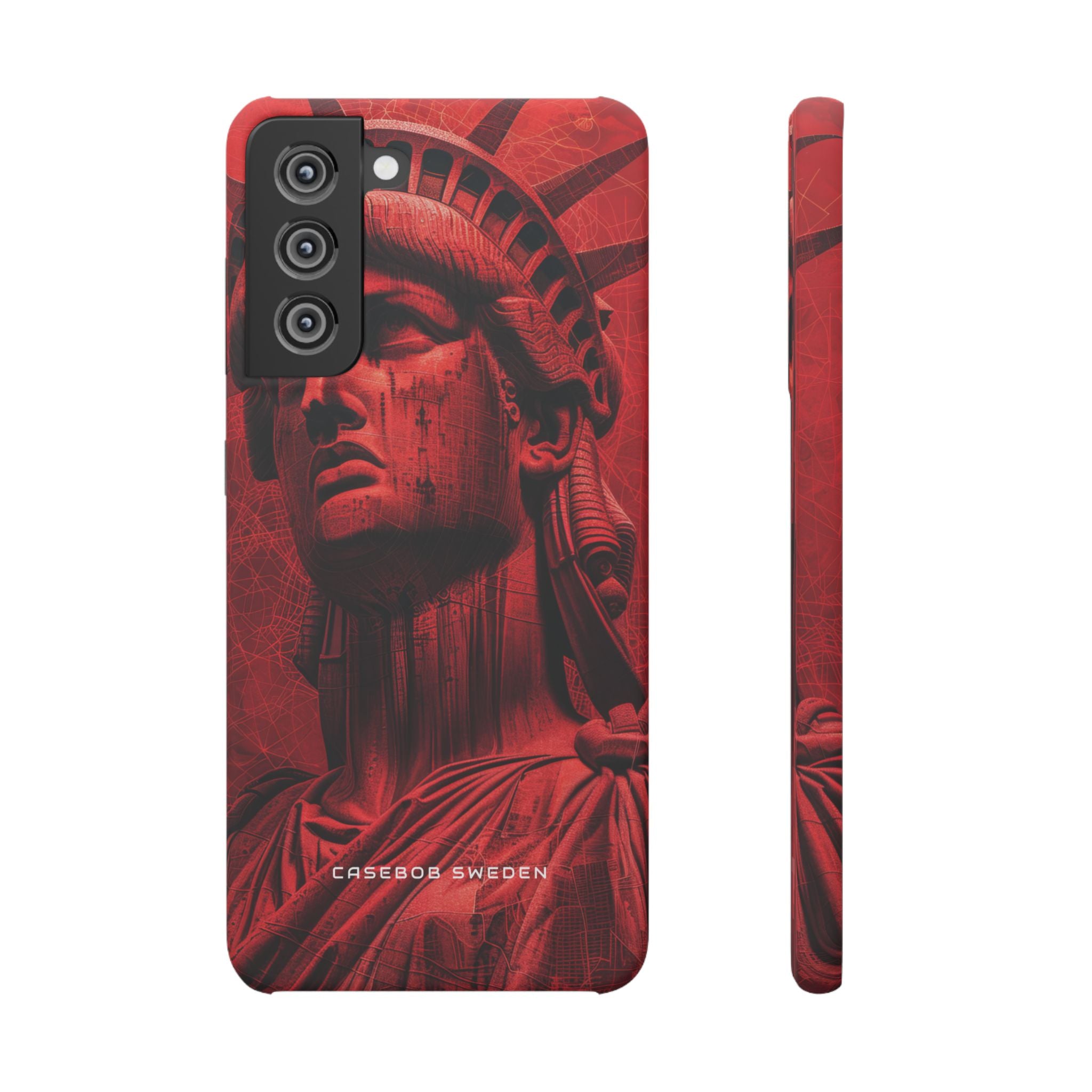 Zen Red Liberty Vision Samsung S21 - Slim Phone Case