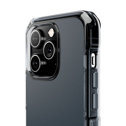 Charcoal Black - Clear Impact Case for iPhone