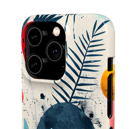 Vibrant Fruit Canvas - Slim iPhone 14 Phone Case