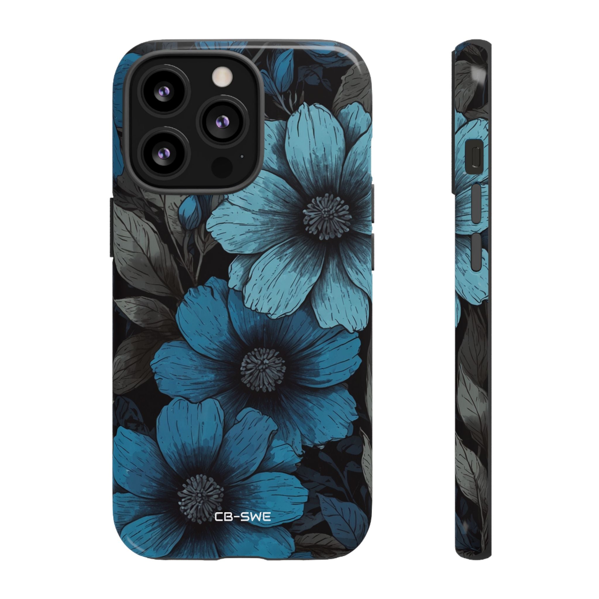 Flower Embrace Depth - iPhone Case