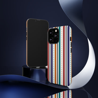 Modern Stripe Line - Protective Phone Case