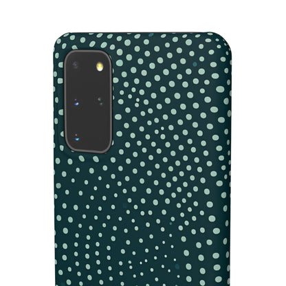 Teal Rippleflow Samsung S20 - Slim Phone Case