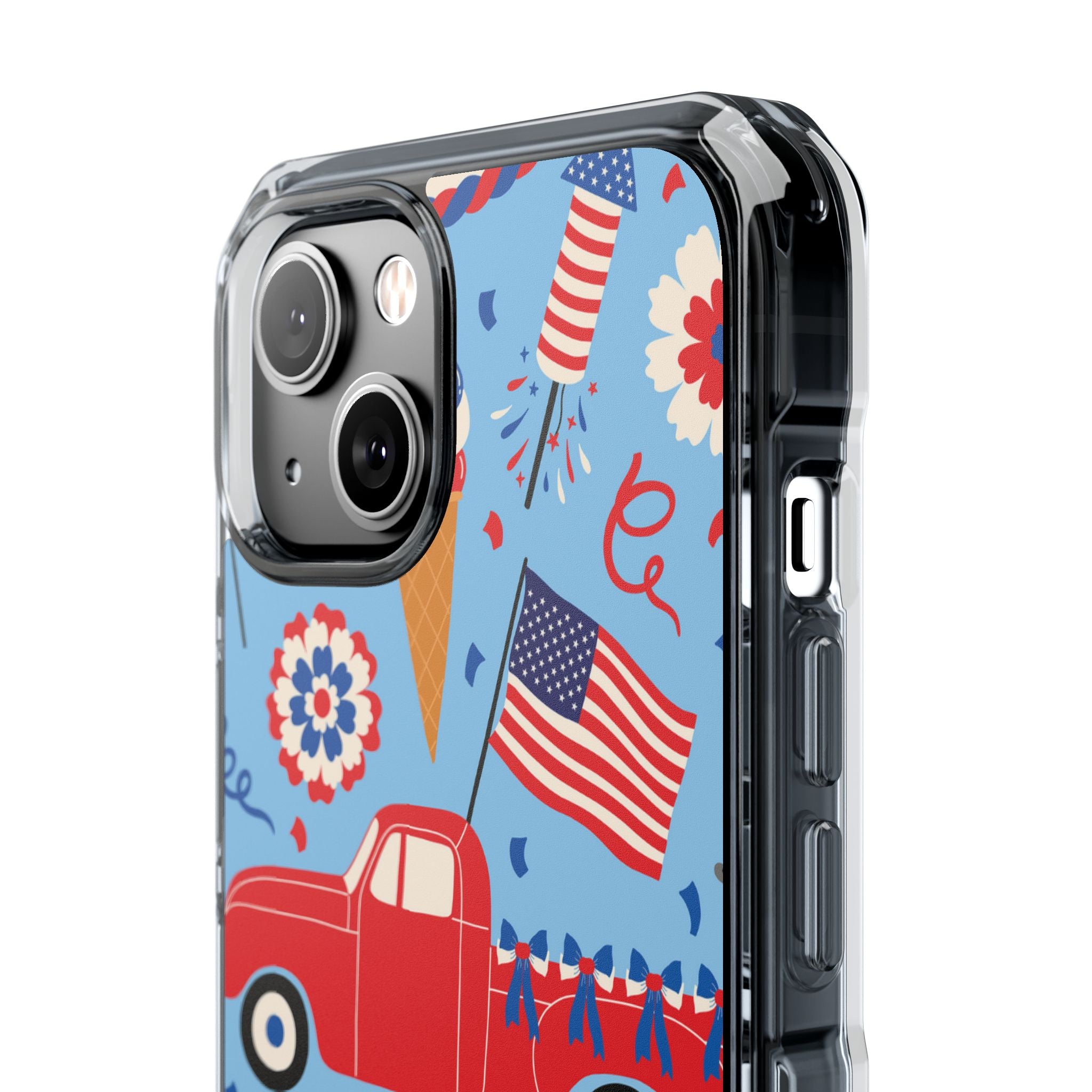 Festive Truck Parade iPhone Case - Impact