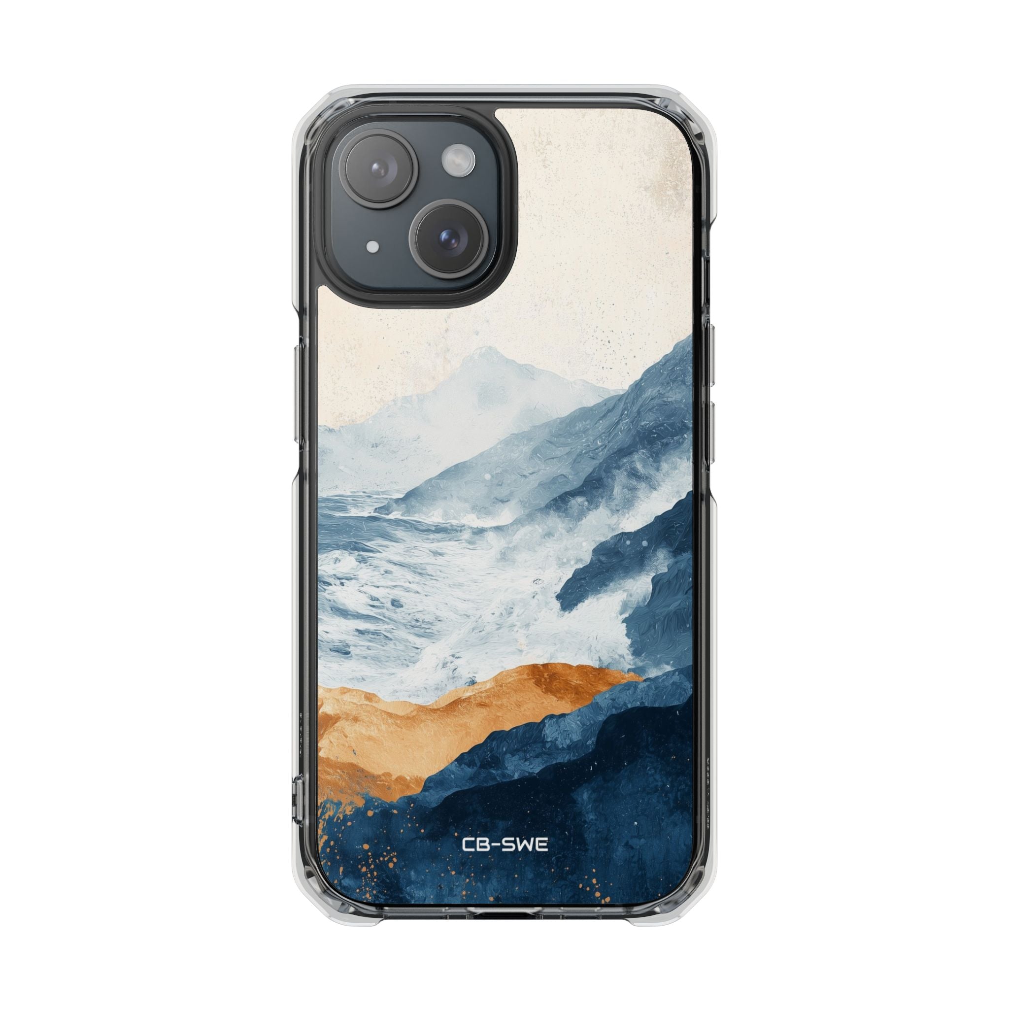 Waves Embrace Shore iPhone Case - Impact