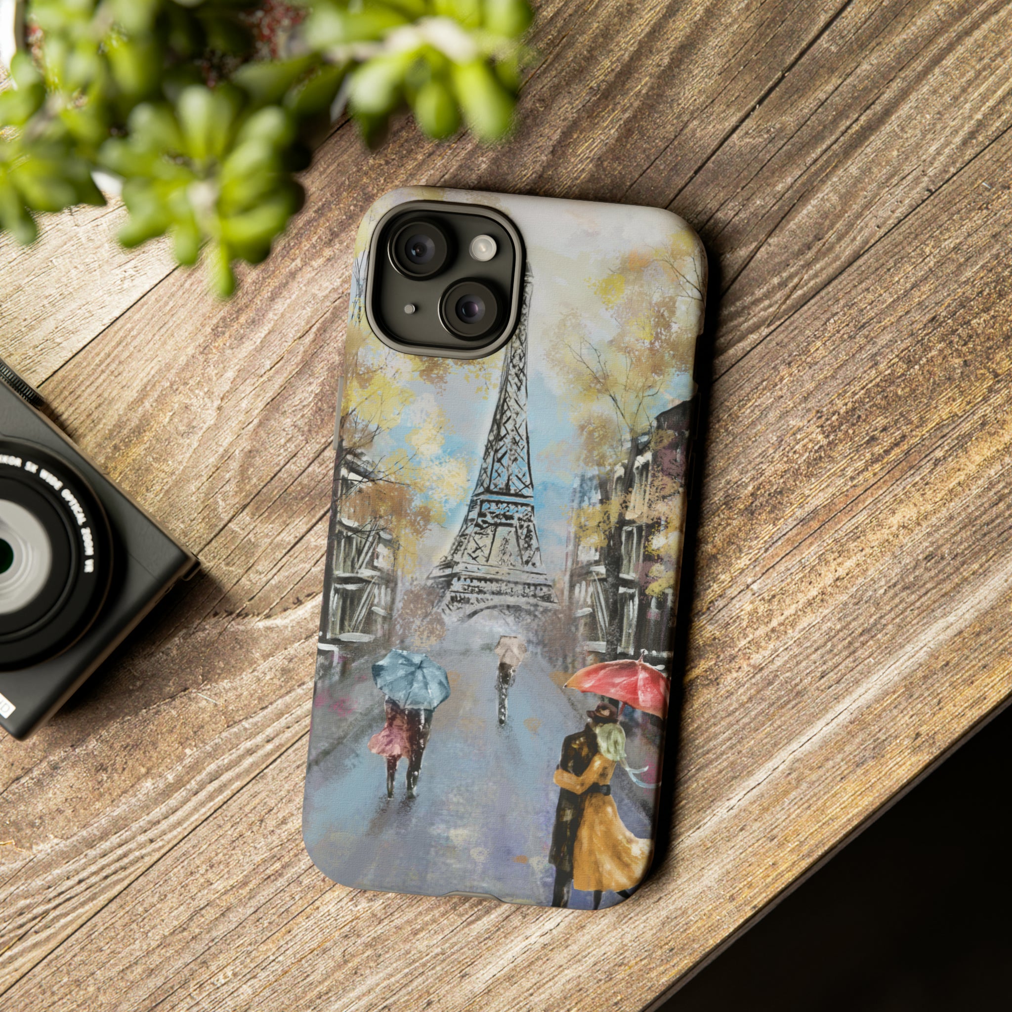 Oil Painting - Paris - Protective Phone Case