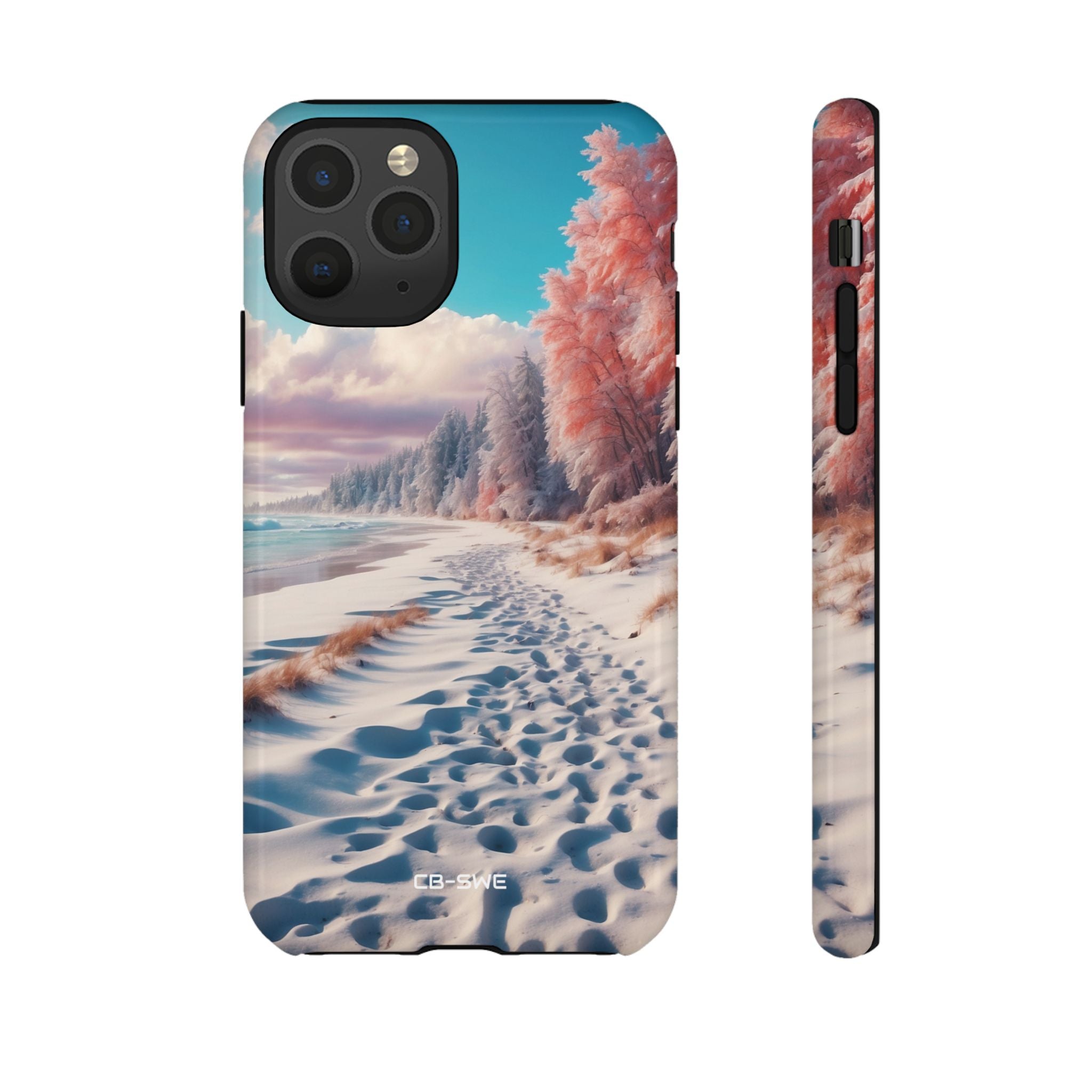 Shadows Embrace Waves - iPhone Case