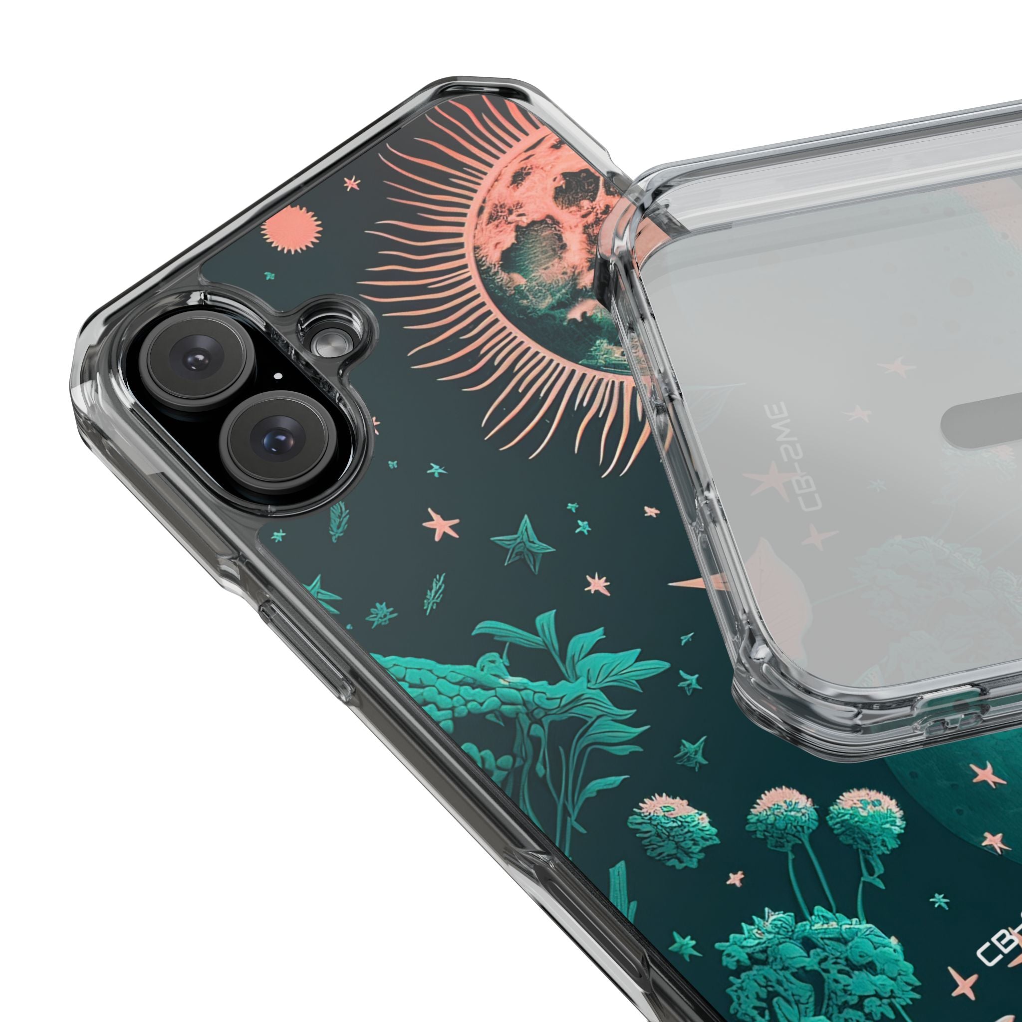 Celestial Botanical Night iPhone Case - Impact
