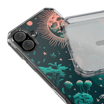 Celestial Botanical Night iPhone Case - Impact