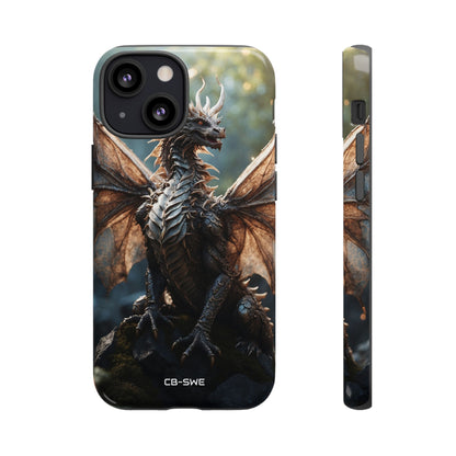 Majestic Dragon Glows - iPhone Case