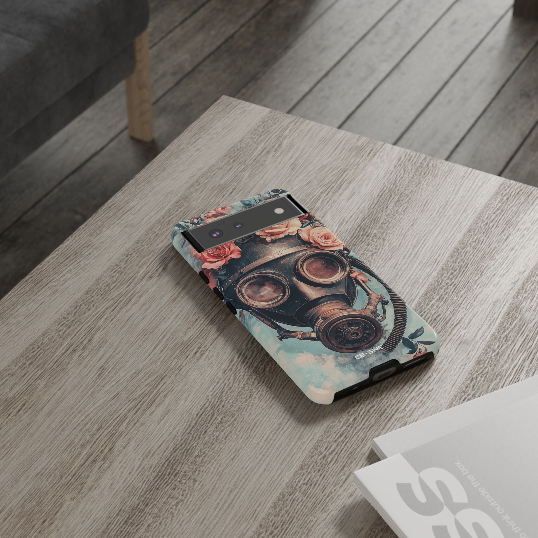 Roses Embrace Mask - Google Pixel Case