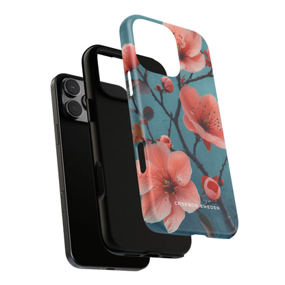 Floral Harmony Burst iPhone 16 - Tough Phone Case