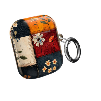 Patchwork Blooms - AirPods Case