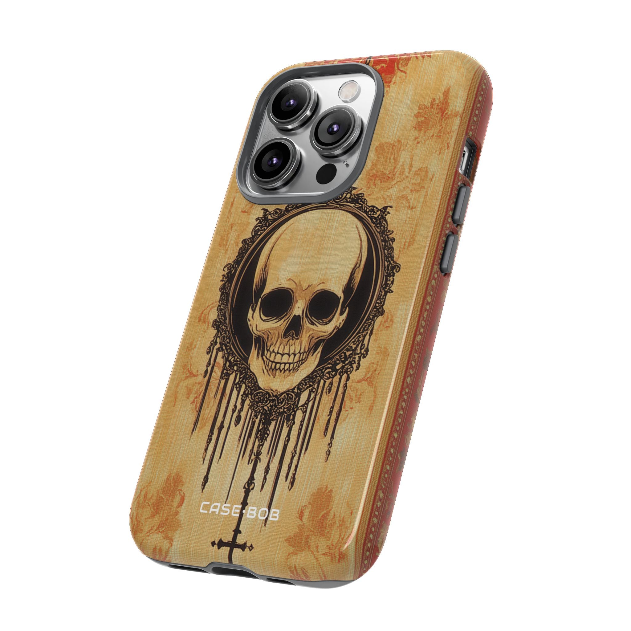 Skull Pendant iPhone 14 Pro Case - Tough