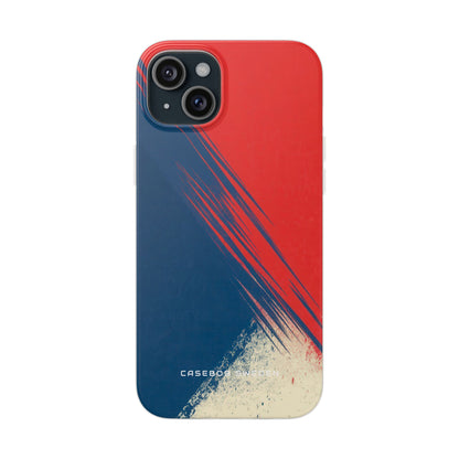 Vintage Brushstroke Harmony iPhone 15 - Flexi Phone Case