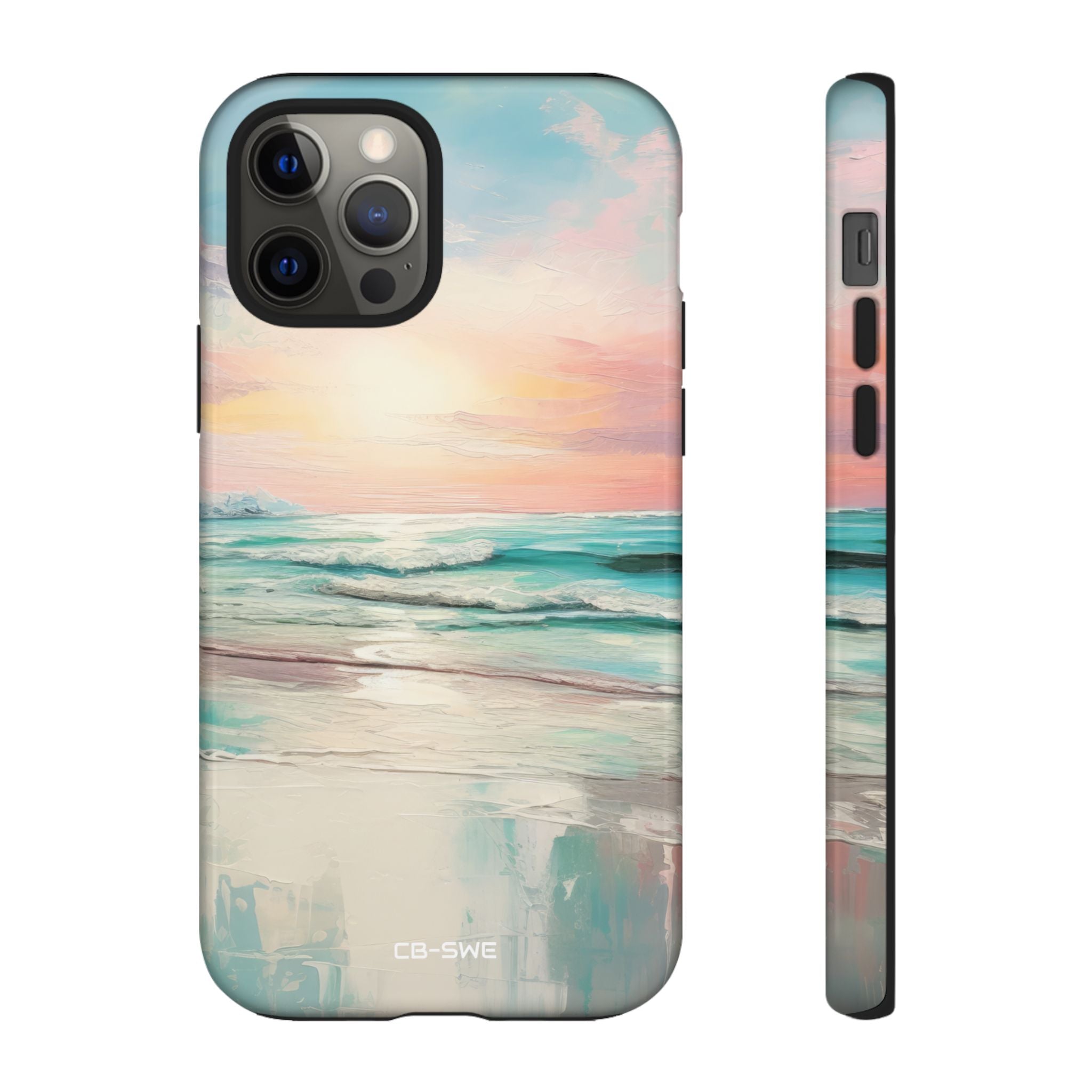 Waves Glistening Softly - iPhone Case