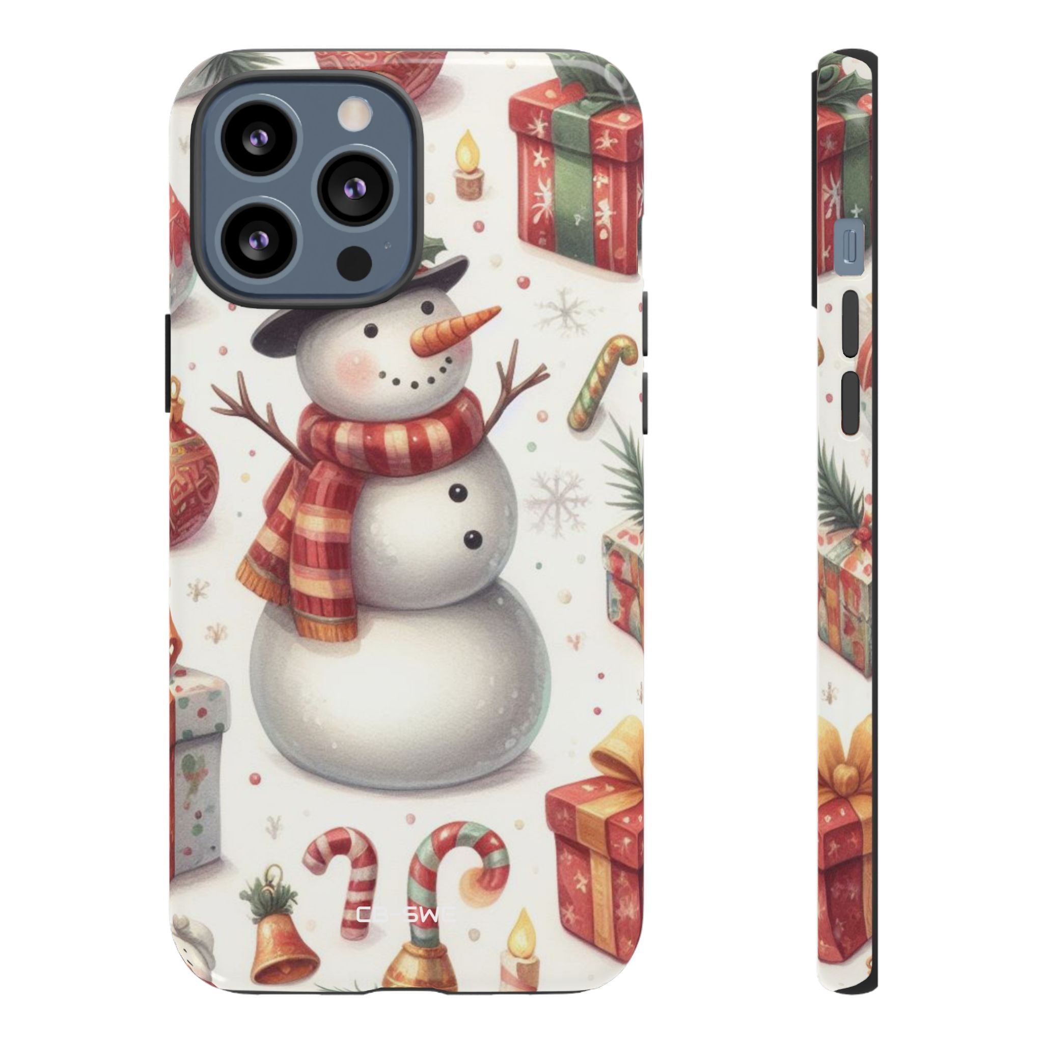 Snowman Welcomes Joy - iPhone Case