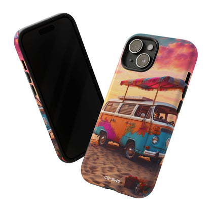 **Van Rests at Shore** - iPhone Case