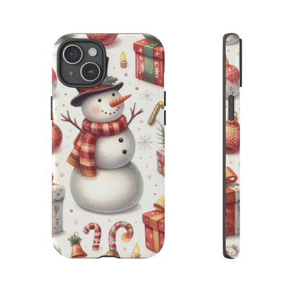 Snowman Welcomes Joy - iPhone Case
