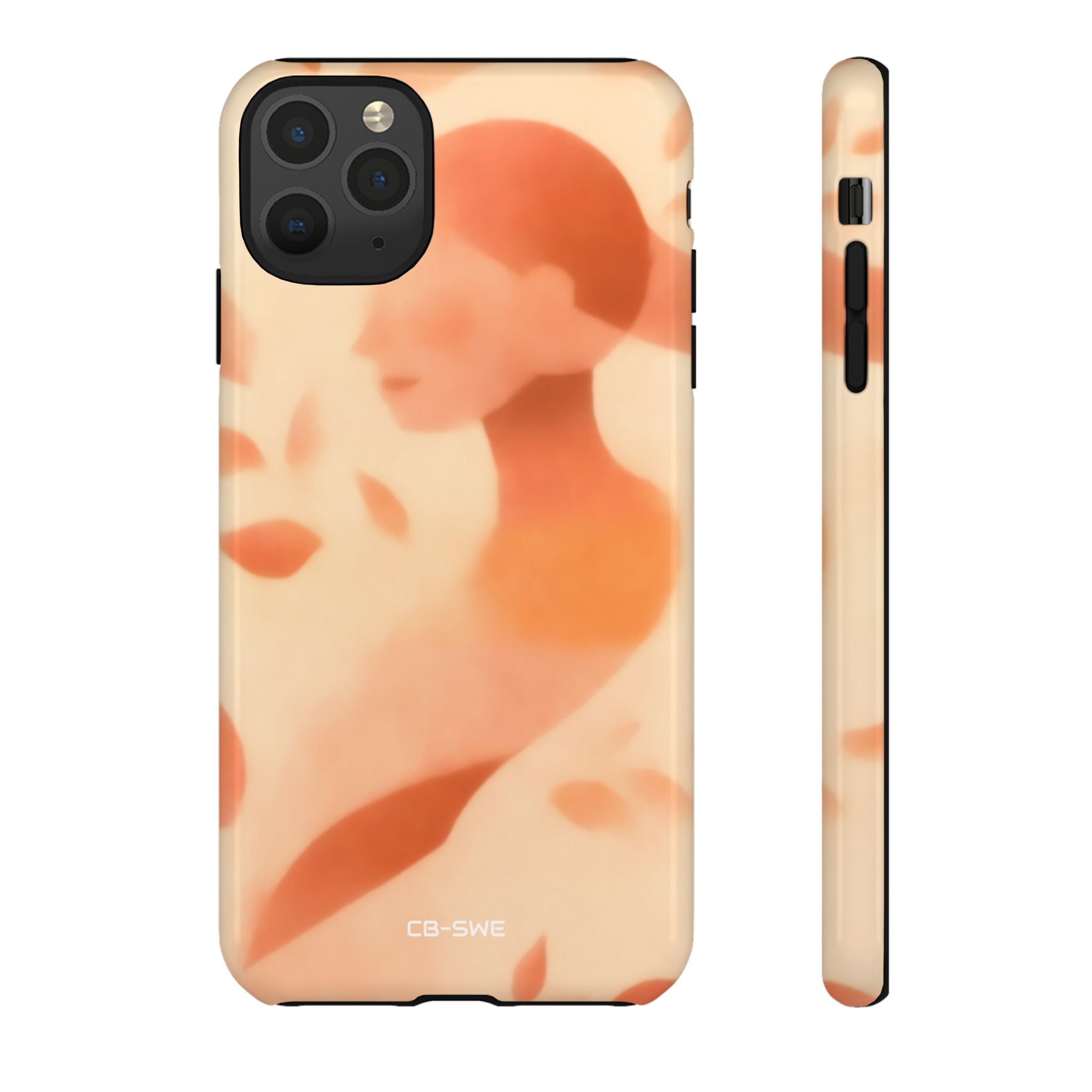 Leaf Embraces Woman - iPhone Case