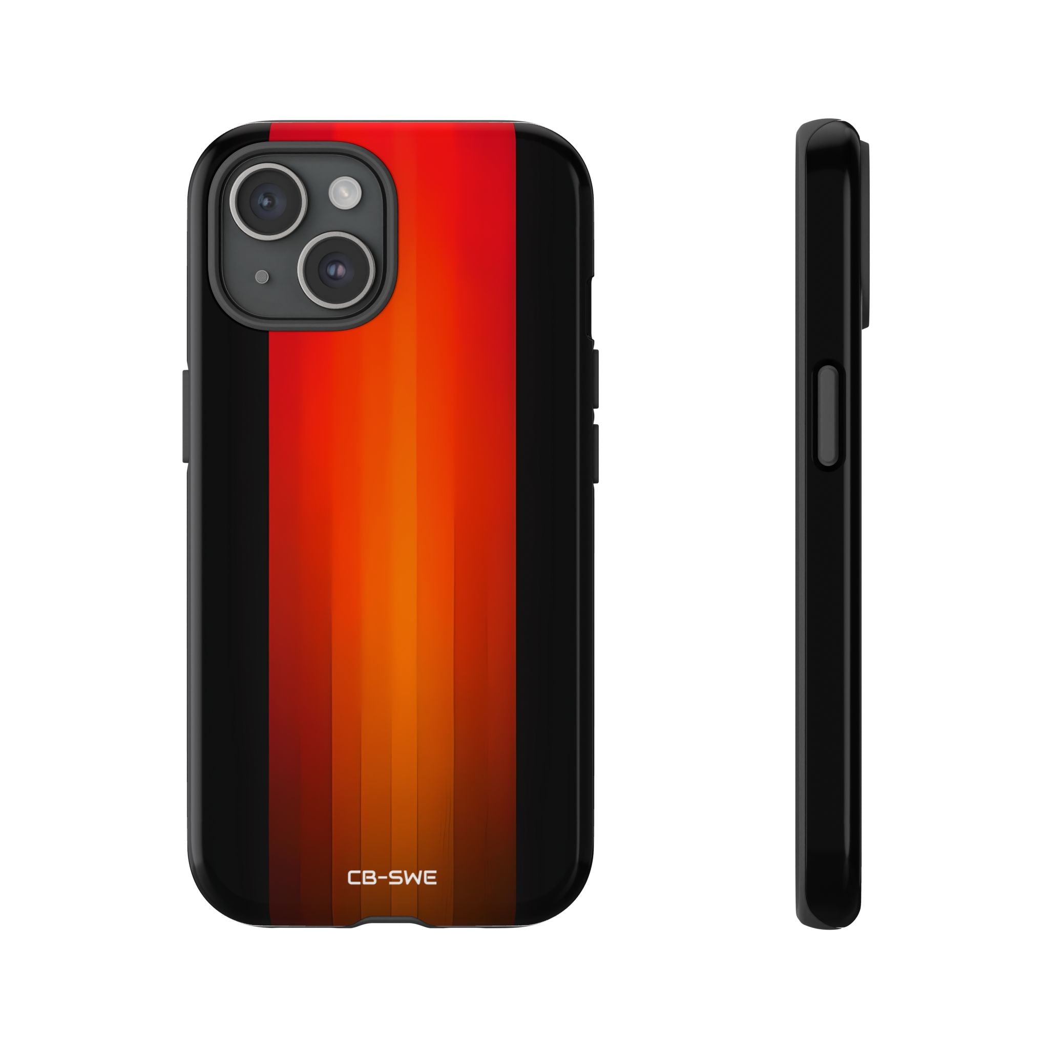 Fiery Symmetry Blaze - iPhone Case