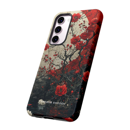 Zen Blossoms in Moonlight Samsung S23 - Tough Phone Case