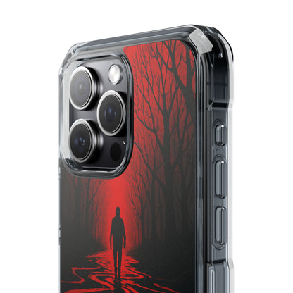 Red Path Mystery iPhone Case - Impact